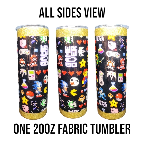 Retro Gamer/ 20oz Tumbler - Picture 2 of 2